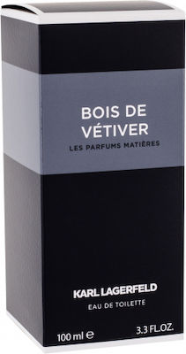 Karl Lagerfeld Les Parfums Matieres Bois de Vetiver Eau de Toilette 100ml