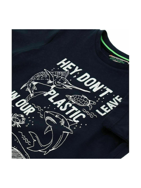 Kids' T-shirt Navy Blue