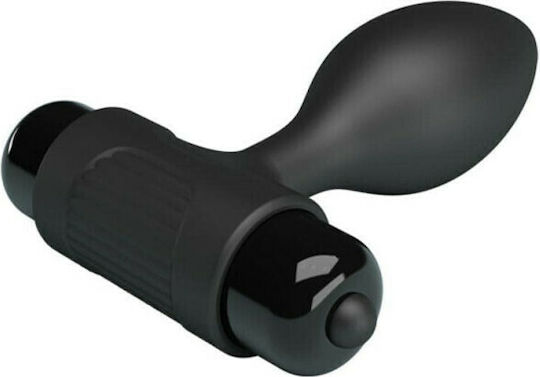 Pretty Love Vibra Butt Анална тапа с вибрация Black 8.5см