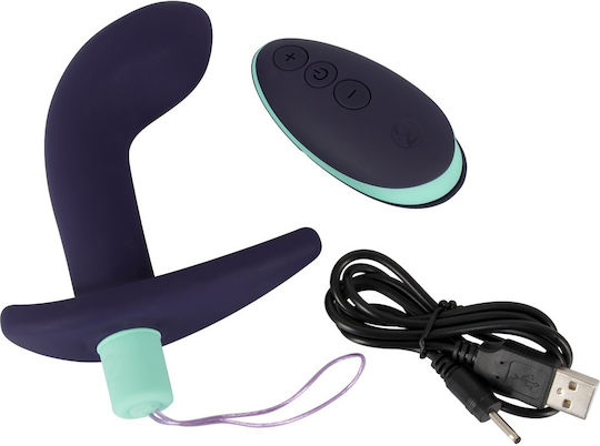 You2Toys Remote Controlled Prostate Plug Anal Plug with Wireless Functionality and Vibration Purple