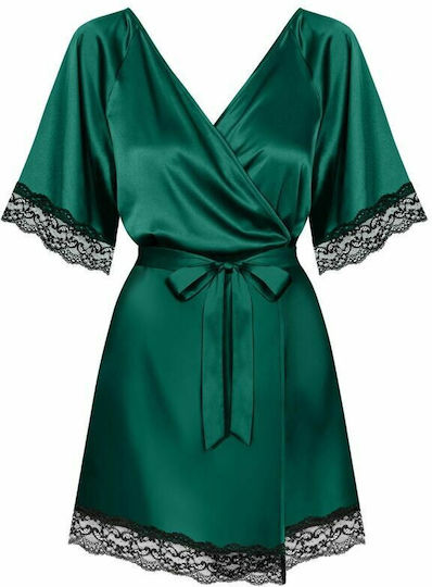 Obsessive Sensuelia Sexy Ρόμπα Green