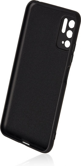 Naxius 1.8mm Umschlag Rückseite Silikon 1.8mm Schwarz (Redmi Note 10 5G / Poco M3 Pro)