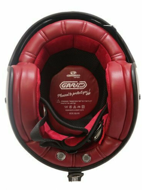 Garibaldi G03X Matt Grey Motorcycle Helmet Jet ECE 22.05 with Sun Visor