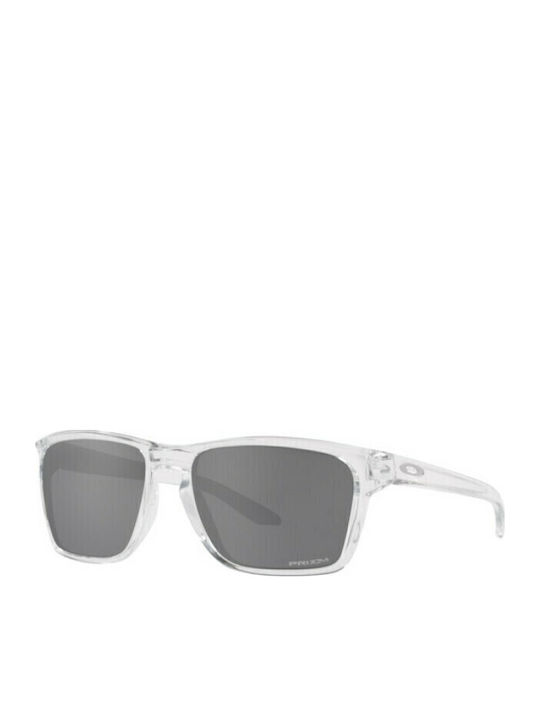 Oakley Sylas Men's Sunglasses with Transparent Plastic Frame and Black Lens OO9448-29