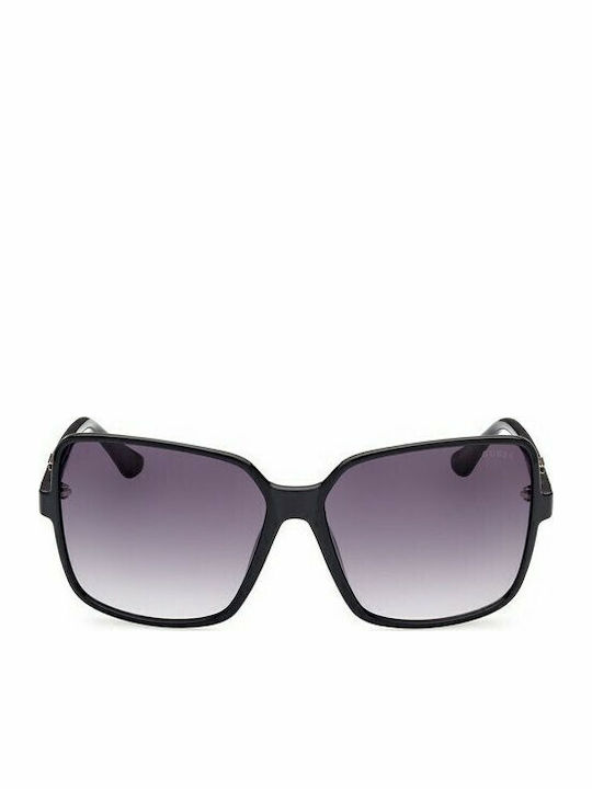 Guess Guess Women's Sunglasses with Black Horn-Rimmed Frame and Grey Gradient Lenses GU7812 01B