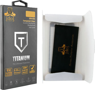 Idol 1991 Titanium Full Glue Full Face Tempered Glass (Redmi 9T / Poco M3) 8286100