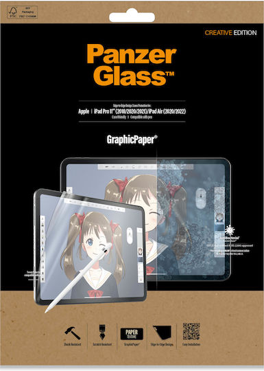 PanzerGlass GraphicPaper Anti Glare Tempered Glass (iPad Air 2020/2022)
