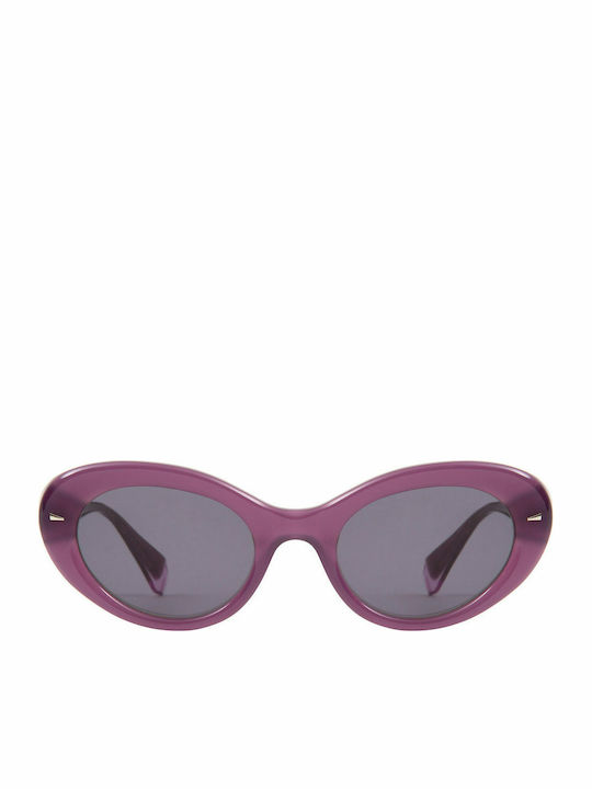 Gigi Barcelona Giulietta Women's Sunglasses with Purple Plastic Frame and Gray Lens 6654/6