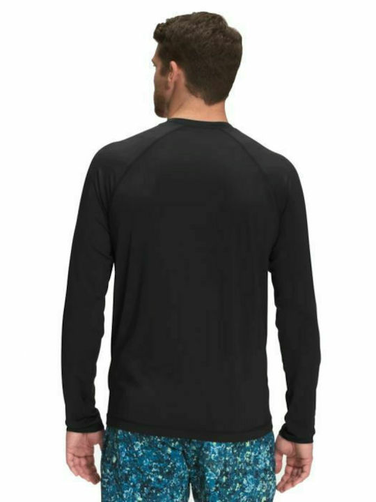 The North Face Class V Αντηλιακή Μπλούζα Μαύρη