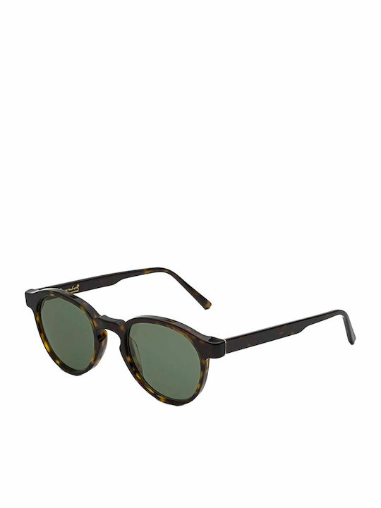 Retrosuperfuture The Warhol Unisex Γυαλιά Ηλίου με Καφέ Ταρταρούγα Κοκκάλινο Σκελετό WARHOL-J02