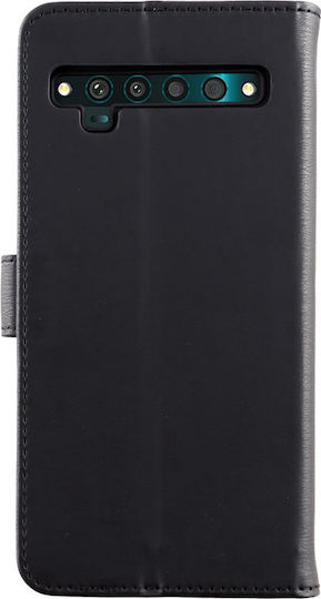 Volte-Tel Wallet Δερματίνης Μαύρο (TCL 10 Pro)
