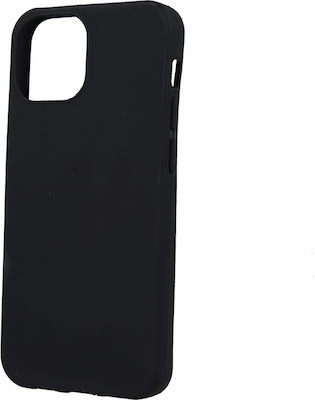 Matt Silicone Back Cover Black (iPhone 13 mini)