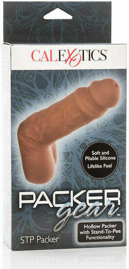 Calexotics Exotic Packer Gear STP Hollow Silicone Packer Brown