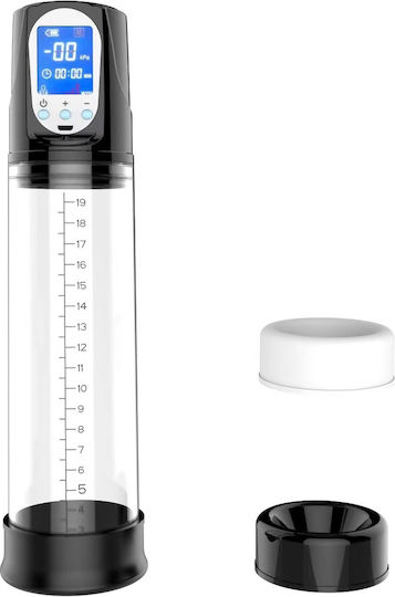 Realov Automatic Penis Pump Τρόμπα Πέους με Δόνηση Διάφανη