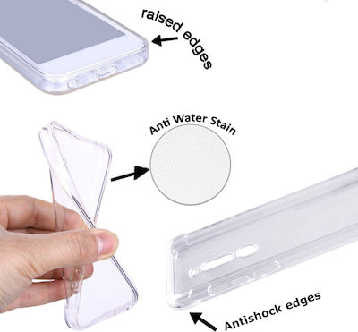 Volte-Tel Antishock TPU Silicone Back Cover Transparent (Nokia 4.2)