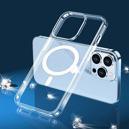 Tech-Protect Magmat MagSafe Back Cover Silicone / Plastic 2mm Transparent (iPhone 13 mini)