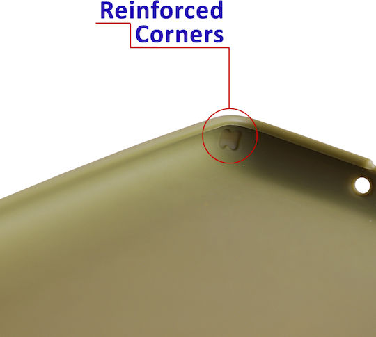 Volte-Tel Carbon Camera Protective Back Cover Σιλικόνης Χακί (Galaxy A41)