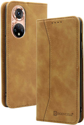 Bodycell PU Leather Portofel Piele artificială Maro (Honor 50) 04-00471