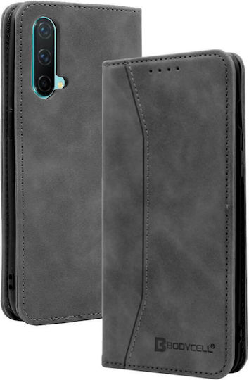 Bodycell Book Piele artificială Negru (OnePlus Nord CE)