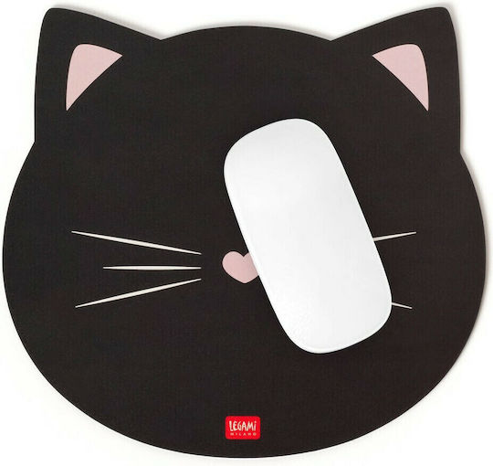 Legami Milano Kitty Mouse Pad Black MOU0028