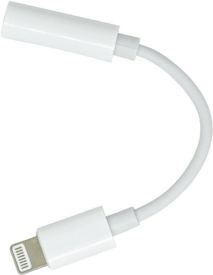 Ancus HiConnect Konverter Blitzschlag männlich zu 3.5mm weiblich Weiß 1Stück