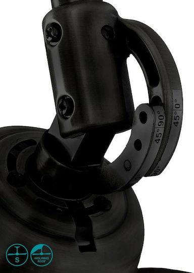Faro Barcelona Vedra S Ανεμιστήρας Οροφής 46cm Μαύρος