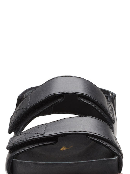 Orianna Women's Leather Platform Shoes Black