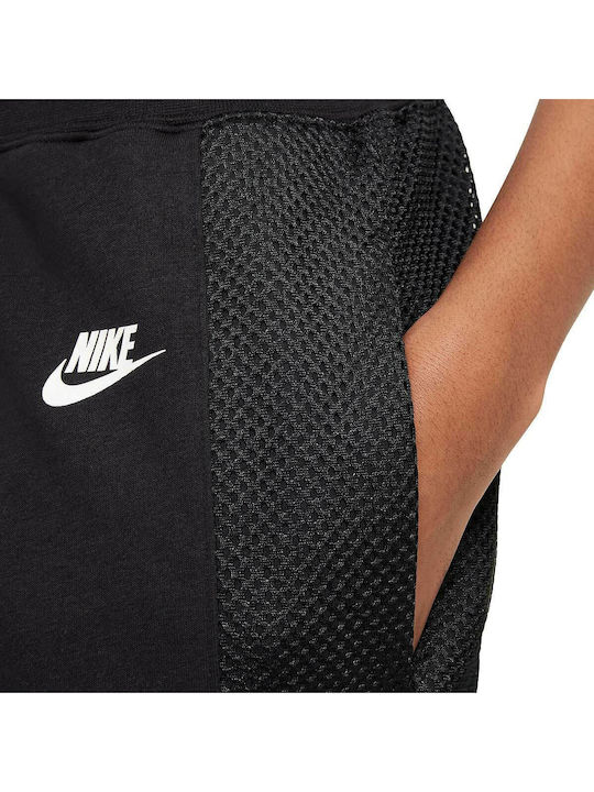 Serena Williams Crew Joggers Pantaloni de Trening cu elastic Fleece Negru