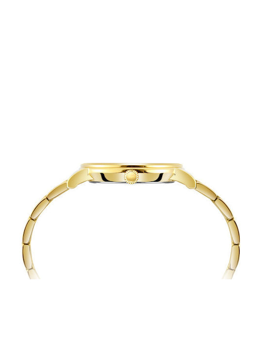 Windsor Men's Watch 37mm Battery with Stainless Steel Bracelet Gold