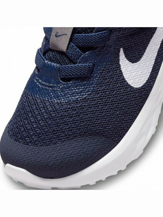 Revolution 6 NN Детски Спортни Обувки Running с Велкро Midnight Navy / White