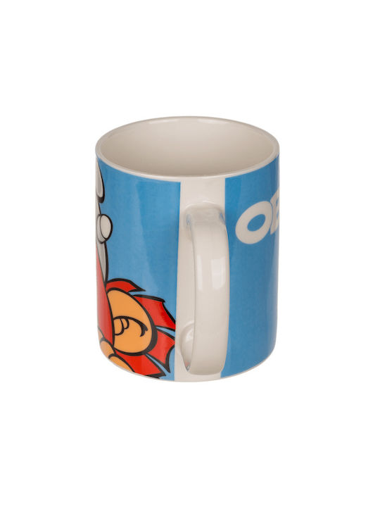 Out of the Blue Obelix Mug Ceramic Blue 325ml