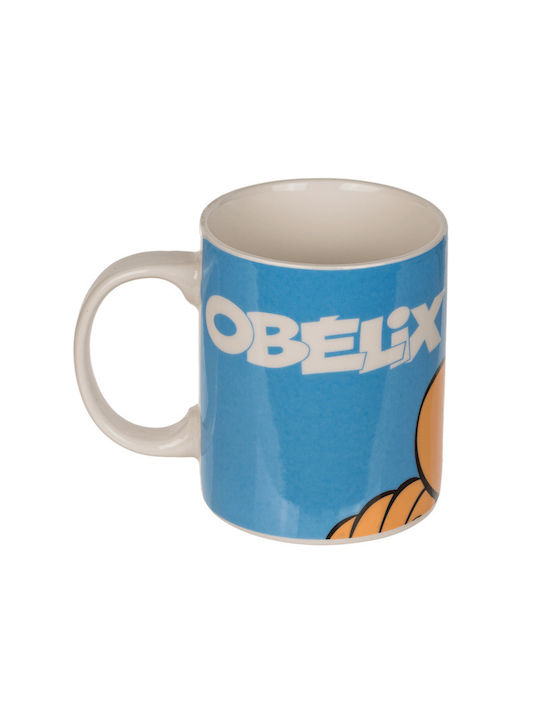 Out of the Blue Obelix Mug Ceramic Blue 325ml