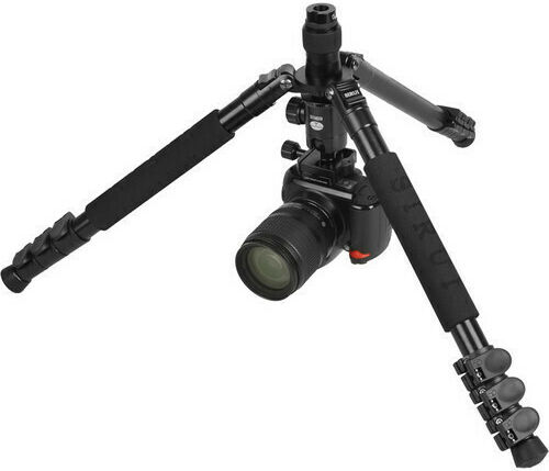 Sirui Camera Tripod ET-1004 Aluminum with E-10 Spherical Head from Aluminum with Spherical Head up to 140cm and Load Capacity 8kg