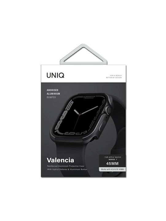Uniq Valencia Graphite pentru Apple Watch 45mm