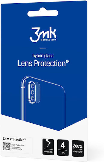 3MK Протектор за камера Закалено стъкло Transparent за Realme C35