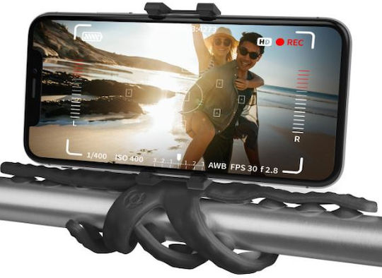 Celly Squiddy Cell Phone Tripod Black