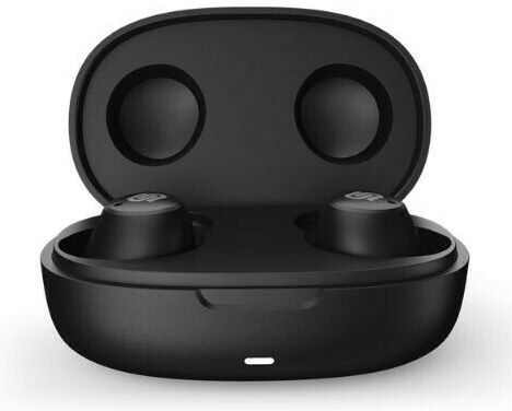 Urbanista Lisbon In-Ear Bluetooth-Freisprecheinrichtung Kopfhörer mit Ladeetui Schwarz