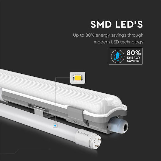 V-TAC Lumină Batten VT-15028 Pentru Exterior cu LED Integrat 22W 157.6buc