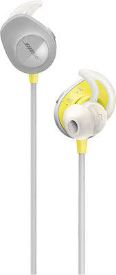Bose Soundsport In-ear Bluetooth Handsfree Ακουστικά με Αντοχή στον Ιδρώτα Κίτρινα