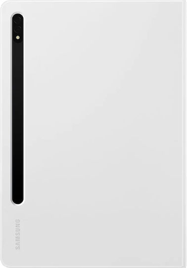 Samsung Original Note View Cover Flip Cover Whitή (Galaxy Tab S8+ / Tab S7+ / Tab S7 FE) EF-ZX800PWEGEU