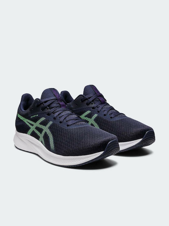 ASICS Kids Sports Shoes Running Navy Blue