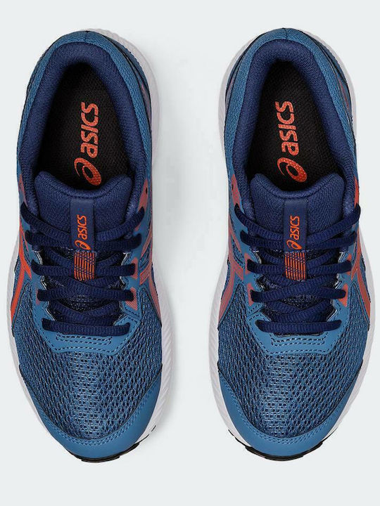 Contend 8 GS Kids Sports Shoes Running with Laces Blue
