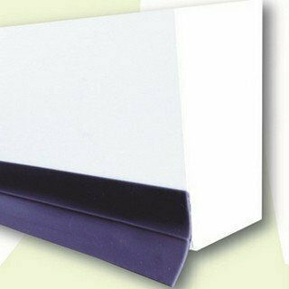 Ecosavers Silicon Αεροστόπ Αυτοκόλλητη Ταινία Παραθύρου / Πόρτας σε Γκρι Χρώμα 1mx3.5cm
