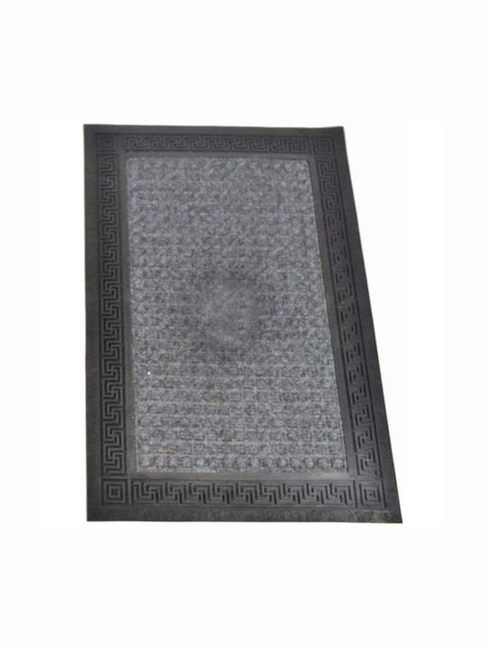 Homestyle Carpet with Non-Slip Underside Doormat Μαίανδρος Black 40x60εκ. -12