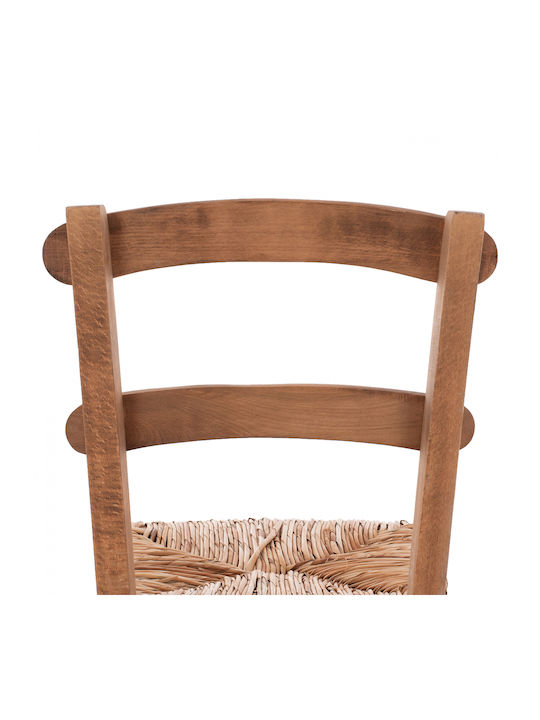 Gentry Καρέκλα Καφενείου Ξύλινη Καφέ 40.5x41.5x88εκ.