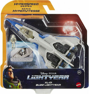 Lightyear Hyperspeed Series Αεροσκάφος XL-01 & Buzz Lightyear Actionfigur für 4+ Jahre