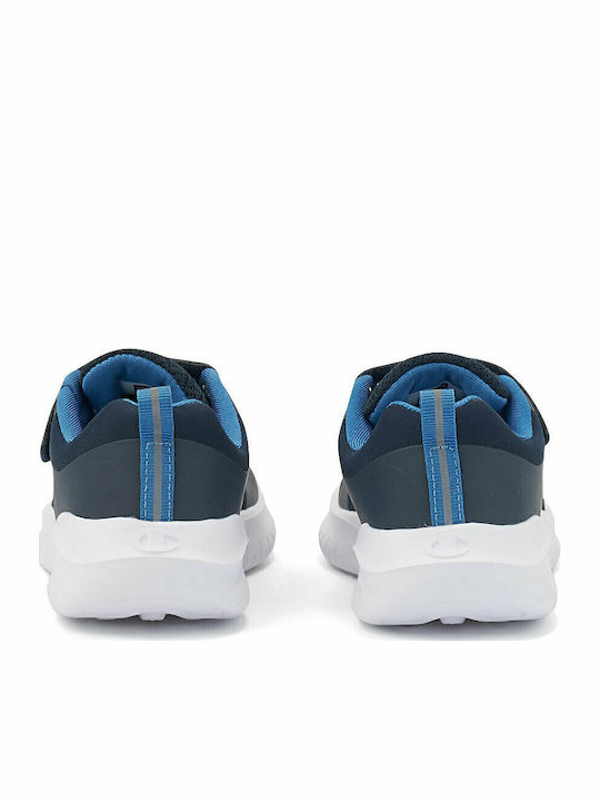 Softy Evolve B Αθλητικά Παιδικά Παπούτσια Running με Σκρατς Μπλε