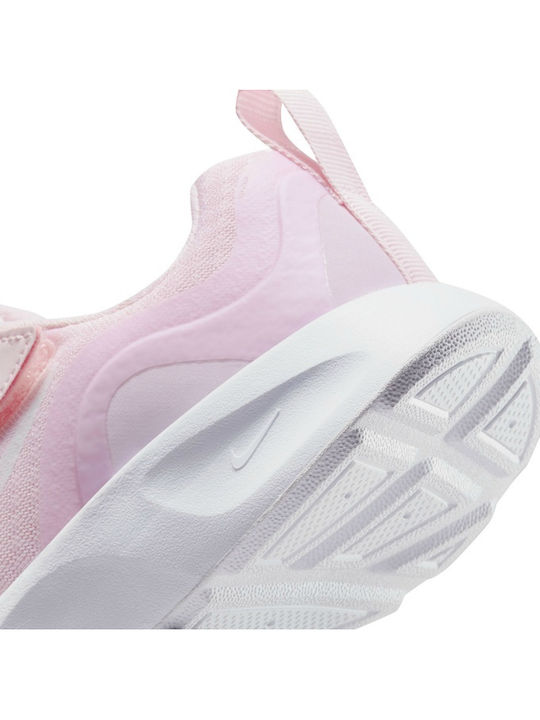 Wearallday Αθλητικά Παιδικά Παπούτσια Running με Σκρατς Ροζ