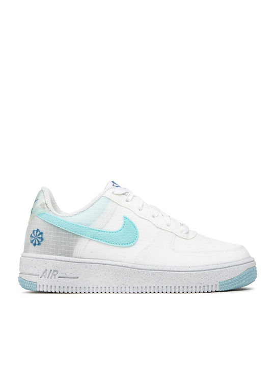 Air Force 1 Crater Παιδικά Sneakers White / Copa / Rift Blue / Volt