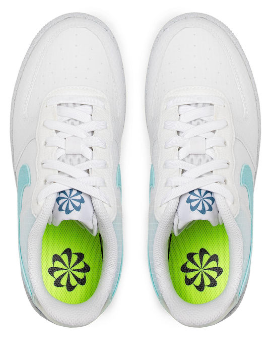 Air Force 1 Crater Παιδικά Sneakers White / Copa / Rift Blue / Volt